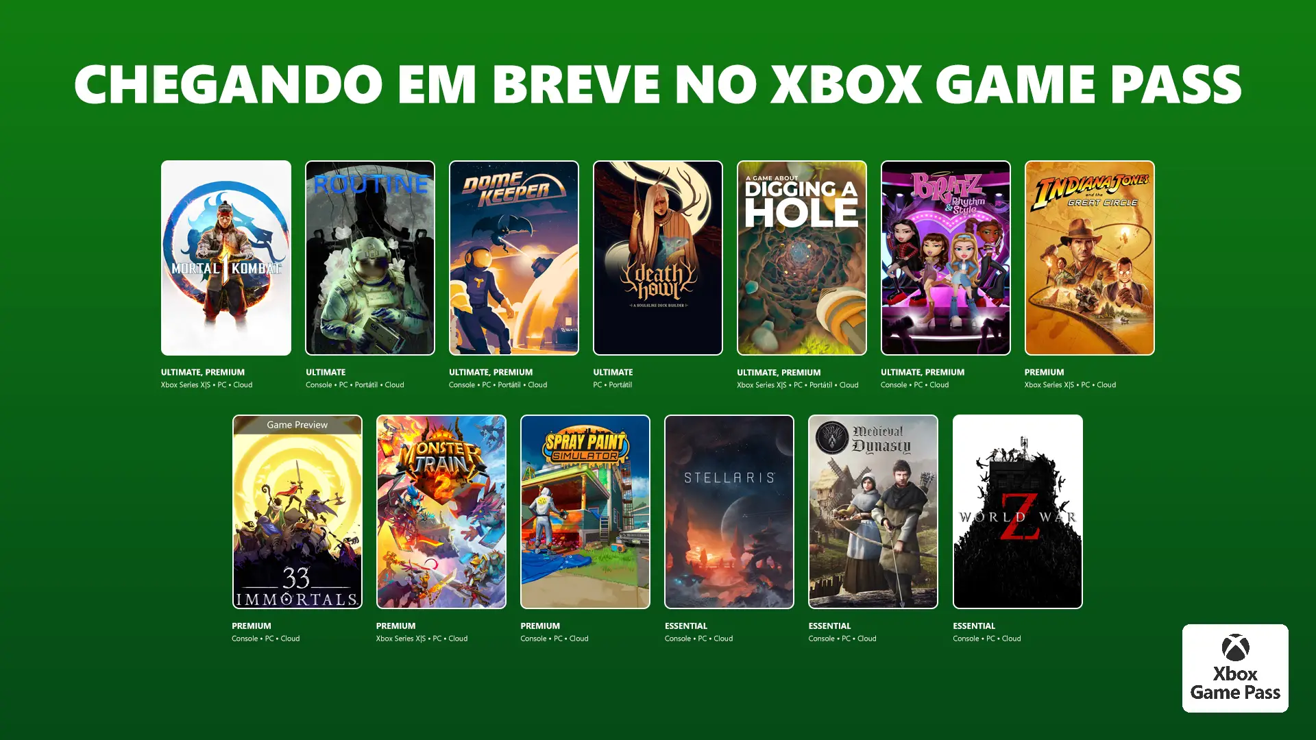 Mortal Kombat 1 lidera novidades do Xbox Game Pass de dezembro; veja jogos que entram e saem - Imagem do artigo original